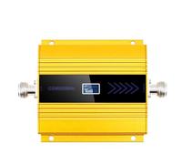 Pesderty Mini Amplificador de SeñAl de TeléFono MóVil gsm 900 MHz, Repetidor Amplificador con Pantalla LCD, Repetidor de SeñAl 2G, 3G, 4G, Enchufe Europeo