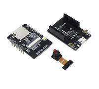 Pesderty Placa de Desarrollo ESP32-CAM Módulo WiFi+Cámara OV2640+Base ESP32 WiFi Bluetooth IoT Placa Base CPU de 32 bits de Doble Núcleo