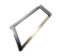 Pesderty Plegable Portátil para Acampar, Hoja de para Metales de Manganeso de 18 cm, Herramientas Plegables para Al Aire Libre, para Acampar, Ramas de Madera