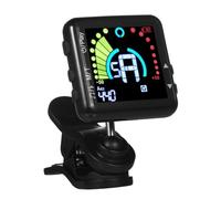 Pesderty Recargable, Afinador de Clip con Pantalla LCD una Color con Modos de AfinacióN de Guitarra, Ukelele, ViolíN y CromáTica