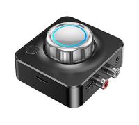 Pesderty Receptor de Audio InaláMbrico Bluetooth 5.0 Interfaz de Doble Canal Receptor Bluetooth para ConexióN de TeléFono de AutomóVil A Altavoz Antiguo