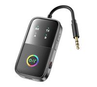 Pesderty Receptor Transmisor Bluetooth, Adaptador Bluetooth 2 en 1 para Aviones V5.2, Televisores, Gimnasios, para Estéreo de Automóvil o Hogar