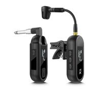 Pesderty Saxofón Guitarra Eléctrica Cerbatana Eléctrica Micrófono Inalámbrico Tambor Piano Instrumento Transmisión de Audio Sonido