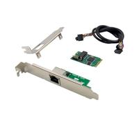 Pesderty ST7300 I210AT M.2 B+M Tarjeta de Red de Servicios PúBlicos MultifuncióN LAN de Cobre Gigabit de Puerto úNico Servidor Industrial