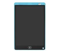 Pesderty Tablero de Escritura una Mano LCD Modelo K de 12 Pulgadas, Dibujo en Color, Tablero de Escritura con ProteccióN Ocular, Pantalla una Color, Azul