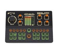 Pesderty Tarjeta de Sonido V90 Micrófono de Condensador de Audio Profesional Micrófono de Estudio para Canto para Karaoke Grabación de Podcasts Transmisión en