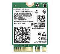 Pesderty Tarjeta WiFi AX210NGW, MóDulo InaláMbrico Wi-Fi 6E 11AX Ampliable una Adaptador de Red Interno Tribanda -MIMO de 6 GHz+Bluetooth 5.2