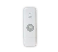 Pesderty U6 4G WiFi Dongle Soporte Antena Externa Puerto 150M USB LTE Mobile Hotspot Enrutador de Tarjeta SIM PortáTil Sin Antena