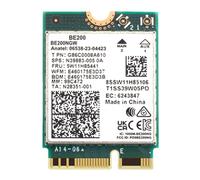 Pesderty WiFi 7 BE200 BE200NGW Tarjeta WiFi Bluetooth 5.4 802.11AX Adaptador de Red InaláMbrico Tribanda M.2 NGFF para Win10/11