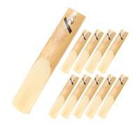 Pesfehhy 10 Piezas Lengüetas De Saxofón Alto Lengüeta Alto Clásico para Saxofón 2.5 Fuerza 2 1/2 Música Regalo De Navidad Instrumentos Musicales