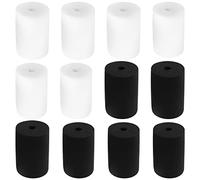 Pesfehhy 12 Piezas 2 TamañOs Inserciones de Vaso de Espuma para Volteador de Tazas para Inserciones de Vaso de Tubo de PVC de 3/4 Pulgadas Aptas para Vasos de 10 Oz una 40 Oz