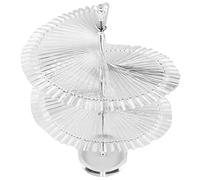 Pesfehhy 120 Piezas de Puntas de Práctica de unas Falsas Palos Soporte de Estante de Exhibición en Espiral para la Tabla de Colores de Esmalte de unas de Gel Ultravioleta (Transparente)