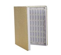 Pesfehhy 120 Puntas Nail Color Art Display Book Nail Polish Color Chart Carta de Colores Nail Art Chart para Nail Salon Tool con Falso Nail Tips