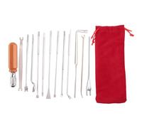 Pesfehhy 13Pcs Herramienta de AfinacióN de Piano Herramienta de Mantenimiento de AfinacióN de Piano Kit de Herramienta de AfinacióN de Piano con Llave de AfinacióN