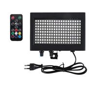 Pesfehhy 180 Leds Luz Estroboscópica de Flash Portátil 35W RGB Control de Sonido Remoto Velocidad Estroboscópica Ajustable para Barra del Disco de La Etapa Club Fiesta (Enchufe de La UE)