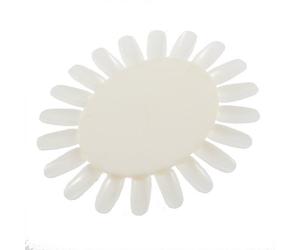 Pesfehhy 1pzs de colores puntas de una falsa Tablero de rueda redondo DIY HERRAMIENTA de maquillaje para diseno del esmalte de unas Juego de decoracion