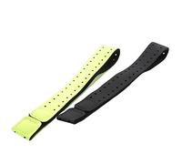 Pesfehhy 2 Piezas de Brazalete de Repuesto Ajustable y Transpirable para Monitor de Frecuencia CardíAca - (Negro + Verde)
