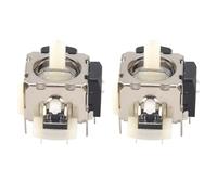 Pesfehhy 2 Unids 3D Vibración Analógica Joystick Joystick Thumbstick Módulo Thumb Stick Rocker Para 360 Ps2 Reparación de Juegos