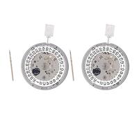 Pesfehhy 2PCS NH35A NH35 Movimiento Reloj MecáNico de Alta PrecisióN Fecha de Movimiento una Las 3 Rueda de Fecha 24 Joyas AutomáTico AutomáTico
