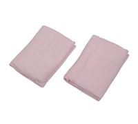 Pesfehhy 2x Sabana Impermeable Plano 100% Algodon 100cm*140cm para Cama de - Rosa