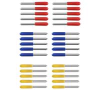 Pesfehhy 30Pcs 30 45 60 Grados Corte Plotter Cortador Cuchillas Desplazamiento