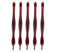 Pesfehhy 5pcs herramienta de maquillaje de muertos piel horquilla Recortadora pelar cuchillo cuticula removedor unas arte mujeres manicura unas herramienta