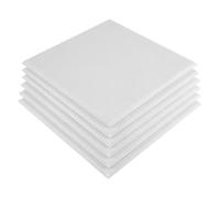 Pesfehhy 6PCS Panel de AbsorcióN AcúStica 12Pulgadax 12Pulgadax 0.4PulgadaAcolchado una Prueba de Sonido para Aislamiento de Graves de Eco para AcúStica