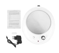 Pesfehhy Agitador de Calentamiento MagnéTico de 1000 Ml, Mini Agitador de Calentamiento MagnéTico, Placa Calefactora con Barra Agitadora, Enchufe de Laboratorio para UE