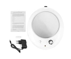 Pesfehhy Agitador de Calentamiento MagnéTico de 1000 Ml, Mini Agitador de Calentamiento MagnéTico, Placa Calefactora con Barra Agitadora, Enchufe de Laboratorio para UE