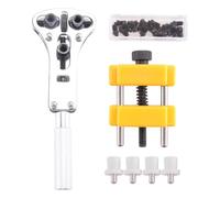 Pesfehhy Ajustable Montaje de Extracción de Caja de Reloj Juego de Tapa Abierta de Garras Kit de Reparación de Relojes