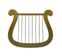 Pesfehhy Arpa de Simulación, Modelo de Plástico, Arpa, Disfraz de Halloween, Tema de, Accesorios de Vestir, Modelo de Arpa, Juguetes, Decoración de Bar