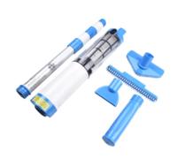 Pesfehhy Aspiradora de Piscina para y Piscinas Pequeñas, Aspiradora de Mano para Piscinas con Pértiga Telescópica (UE)