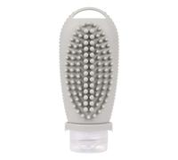 Pesfehhy Botella de Viaje de Silicona Recargable, Cepillo de Limpieza, de Champú Portátiles, Loción, Envases de Cosméticos e