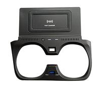 Pesfehhy Cargador InaláMbrico para Coche de 15 W para 3 Series G20 G28 2019 2020 Soporte para TeléFono con Panel de Placa de Carga RáPida