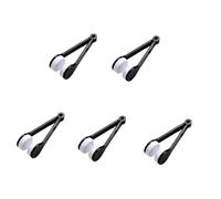 Pesfehhy Cepillo para Gafas de Doble Cara, Limpiador de Gafas de Microfibra Suave, Cepillo de Limpieza para Gafas, Herramienta de Limpieza Negra
