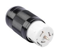 Pesfehhy Conector de Generador NEMA SS2-50R de 50 Amperios, Conector de Hoja Recta de 4, Conexión A de 3 y 4 Cables 125 V/250 V