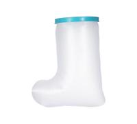 Pesfehhy Cubierta Impermeable para Escayola de Pierna para Adultos en la Ducha, para Bota de Ducha Reutilizable, Protector de Pie HerméTico, para Pierna, Pie y Tobillo