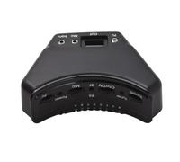 Pesfehhy de Guitarra de Madera con Orificio para el Sonido, Placa de Captación, Doble, Resonancia/Antiaullido/BT, Sin Perforación, de Guitarra