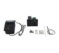 Pesfehhy Ecualizador de 5 Bandas, Ecualizador, Sintonizador de Preamplificador de Guitarra AcúStica con Sintonizador LCD y Control de Volumen LC-5