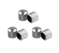 Pesfehhy Guitarra Electrica Volumen Bajo Potenciómetro De Botón Tapa Acorde Botón De Volumen Aleación De Zinc