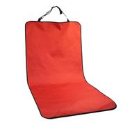 Pesfehhy Impermeable para Asiento Delantero de Coche, Protectora para Mascotas, Almohadilla Protectora para la Espalda, Viaje Seguro para Perros y Gatos Stonego, Color Rojo