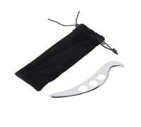 Pesfehhy Inoxidable Acero Gua Sha Guasha Placa Masajeador Herramienta Rascador Terapia Física Músculo Suelto Meridiano Masajeador Máquina Spa Board Tool