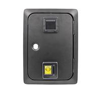 Pesfehhy Iron Coin Door Admite Todas las Fichas de Monedas de 20-29 Mm para MAME Jamma Game Machine Project