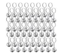 Pesfehhy Juego de 48 Piezas de Bola de Discoteca de Espejo Colgante de de Bola Reflectante