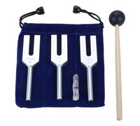 Pesfehhy Juego de Diapasones 4096 Hz 4160 Hz 4225 Hz para CuracióN de Sonido, Instrumentos Musicales, Herramientas de VibracióN de Sonido, C