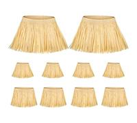 Pesfehhy Kit de Pajita de EspantapáJaros de 10 Piezas, Accesorios de Disfraz de EspantapáJaros de Papel, Corbatas para Cuello, Brazo y Tobillo para Accesorio de Fiesta