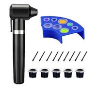 Pesfehhy Kit Mezclador Tinta para Tatuajes, Mezclador Pigmentos, Mezclador Pigmentos, Máquina Mezcladora Tinta Eléctrica, Máquina Mezcladora Color para Suministros Maquillaje