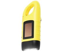 Pesfehhy Linterna de Manivela con EnergíA Solar,Linterna LED Recargable de Emergencia,Linterna de Supervivencia,Antorcha para Deportes Al Aire Libre,B