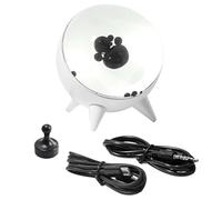 Pesfehhy Luz de Ritmo Musical con Captación de Fluido Magnético, Adorno de Escritorio Visualizado, Decoración del Hogar, Altavoz, Compañero de Sonido, Luz