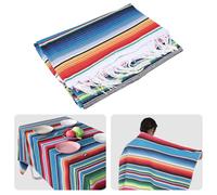 Pesfehhy Manta Mexicana Alfombra de Picnic Sarape Arrojar Mantel Hot Rod para Fiesta de Yoga, 120X180Cm
